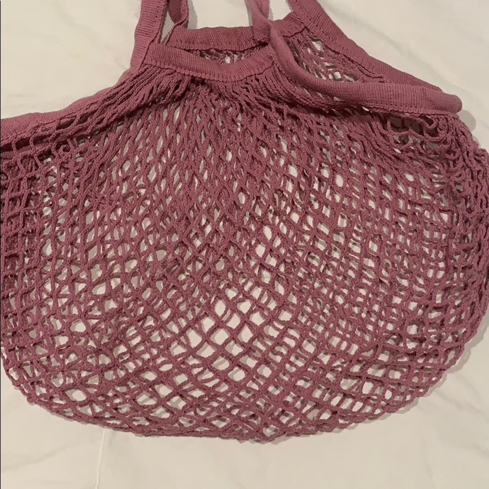 Knitted net bag - Picture 2 of 8